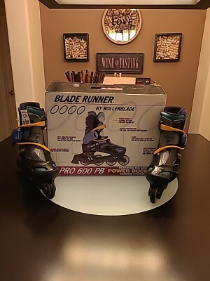 Blade Runner 0000 Pro 600 PB Unisex Rollerblades SZ 6  #82