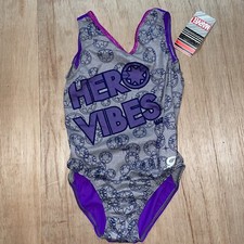 Elite Sportswear Girl's Marvel Hero Vibes Size AL One Piece Swimsuit