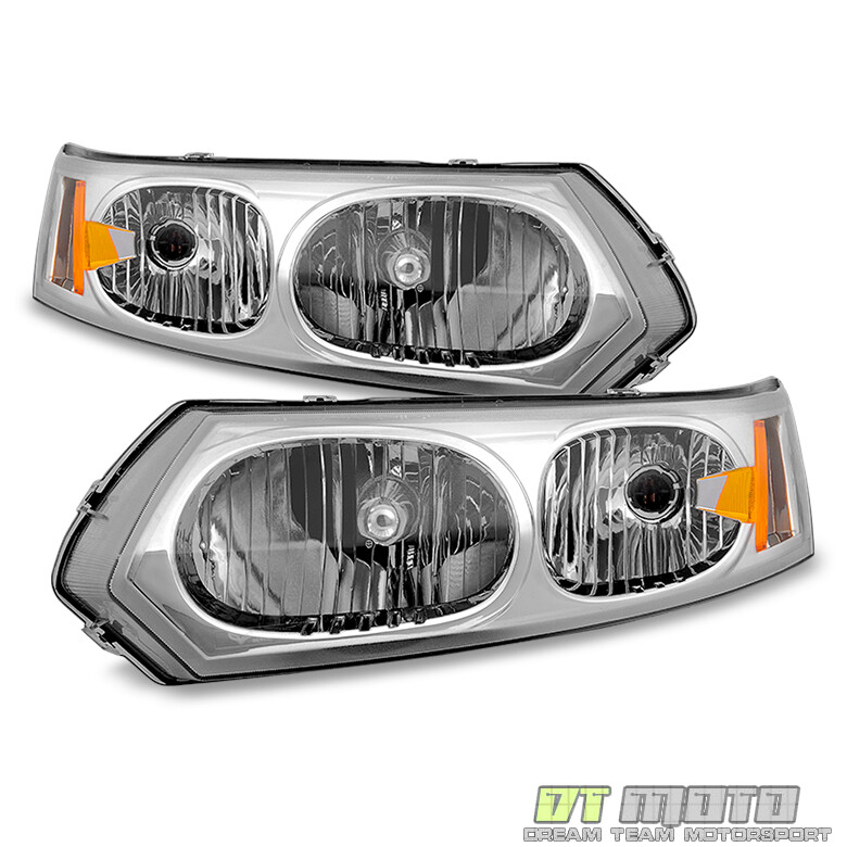 2003-2007 Saturn ION 4Dr 4 Door Sedan Headlights Headlamps 04 05