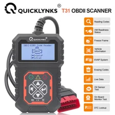 OBD2 Scanner Diagnostic Tool QUICKLYNKS T31 Car Code Reader Clear Engine Fault