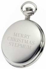 Серебро PERSONALISED SILVER MERRY CHRISTMAS STEPMUM