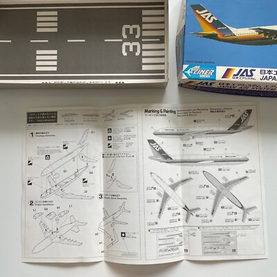 Airbus A300-600R Japan Air System 1:400 Plastic Model Hasegawa