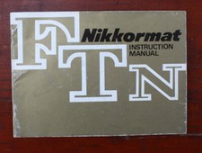NIKON NIKKORMAT FTN INSTRUCTION BOOK/192351