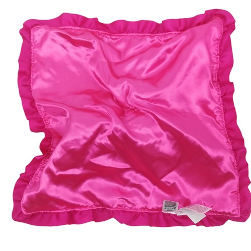 Carters Pink Doll Rattle Plush Lovey Lovie Security Blanket Love You Ruffle - Picture 7 of 10