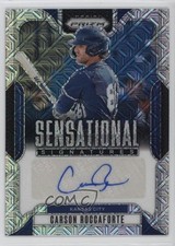 2025 Panini Prizm Sensational Signatures Mojo /25 Carson Roccaforte Auto 04tw