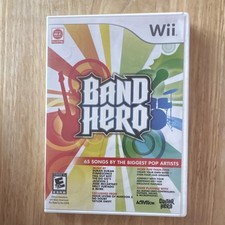 Activision Band Hero Nintendo Wii Video Game E10+ Wi-Fi Online Playability