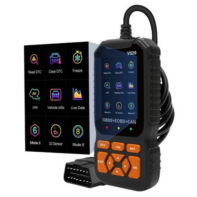 OBDII Scanner Diagnostic Tool  Check Engine Car Code Reader Reset - OBDII/EOBD
