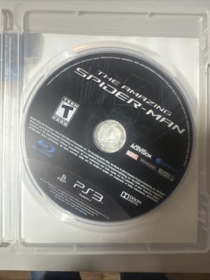 The Amazing Spider-Man PS3 PlayStation 3 Game Disc Case No Manual Tested