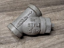Keckley Style SB-7 Y-Strainer 1/2 NPT 600 WCB...