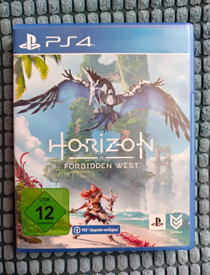 Sony Horizon Forbidden West PS4 PAL 2022 USK 12 PS5-Upgrade CUSA-24706/24715