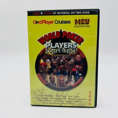 World Poker Players Conference 2004 Cardplayer Cruises Four Hours on Two DVDs
