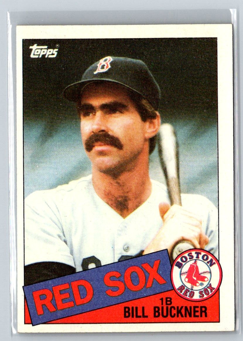 Bill Buckner #65 Baseball Cards 1985 Topps trading card — raw and PSA graded price guide