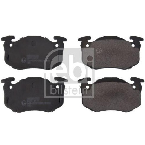 Plaquettes de frein Febi Bilstein 16236 pour restaurer le freinage Renault
