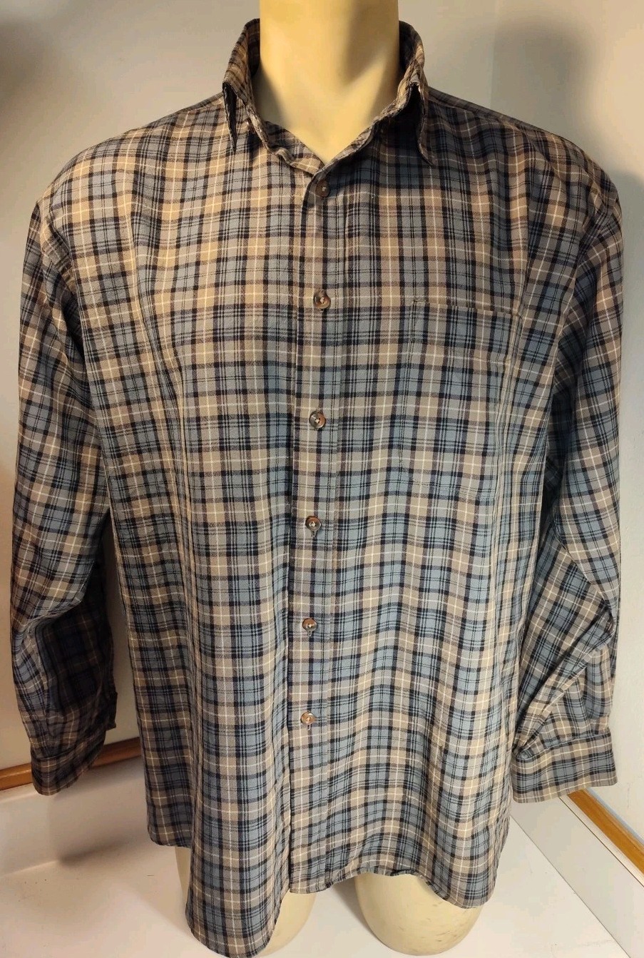 Pendleton Sir Pendleton Shirt Virgin Wool Plaid F… - image 3