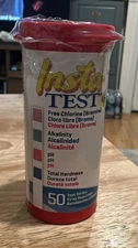 LaMotte Insta-Test 4 Plus Free Chlorine, Bromine, Alkalinity, pH, Total Hardness