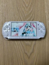 Sony PSP-3000 Pearl White Console Excellent+ Condition Japan