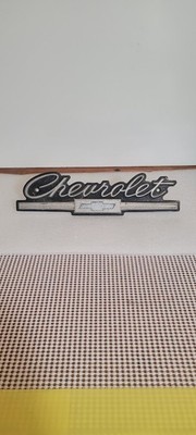 Original 1955-1956 Chevrolet Truck Hood Grille Emblem - OEM ''Task Force'' Era