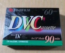 Fujifilm DVC Cassette SEALED NEW SP 60 min LP 90 mn Fuji