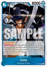 One Piece Vista (OP13-046/177) OP13 Carrying On His Will NM FOIL