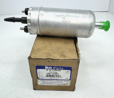 URO Parts Fuel Pump # 010631 for 84-93 BMW E30 3 Series OEM # 16141179232 - NOS