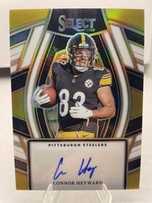 2023 Panini Select Select Signatures Connor Heyward #SELS-CHE Silver Prizm (AU)