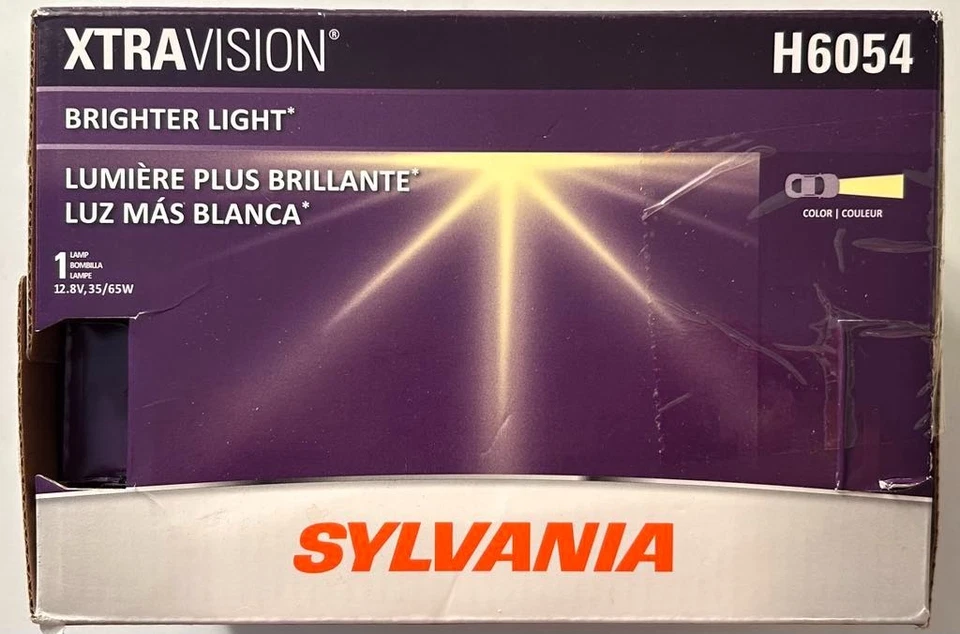 Faro de haz sellado SYLVANIA H6054 XtraVision - halógeno 142x200, 1 pieza Foto 3 de 4