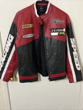 Urban Outfitters iets frans... Rowan Faux Leather Motocross Jacket Size Small