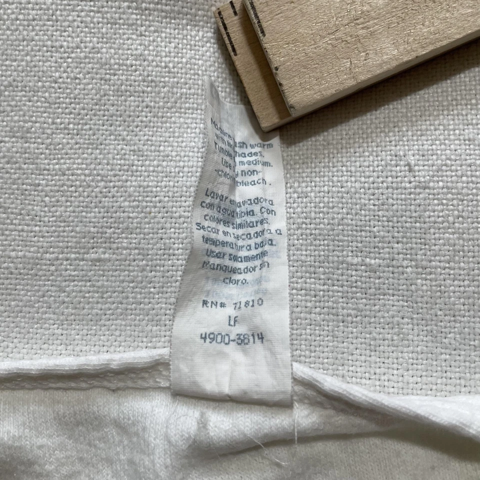 Toalla de baño vintage Gerber con capucha para bebé corredor de carretera Looney Tunes blanca hecha en EE. UU. Foto 4 de 4