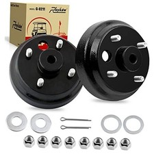 Golf Cart Brake Drum Hub Assembly with Lug Nuts for EZGO 1982-up Electric 