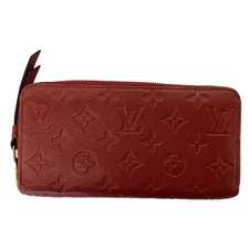 K LOUIS VUITTON Zippy Wallet M63691 Empreinte Round Zipper Long Wallet Bargain