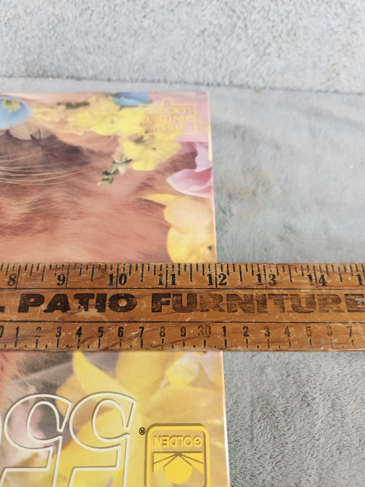 Golden 550 Piece Jigsaw Puzzle Orange Tabby Kitten Sleeping In Flowers - SEALED - Image 3 of 3