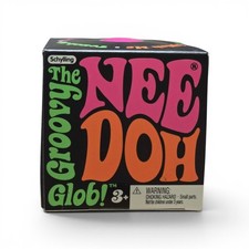 Schylling Nee-Doh Groovy Glob Pink Stress Ball Fidget Toy 26001JHJ New Box
