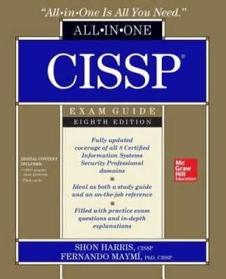 CISSP All-in-One Exam Guide, Eighth Edition - Paperback By Harris, Shon - GOOD