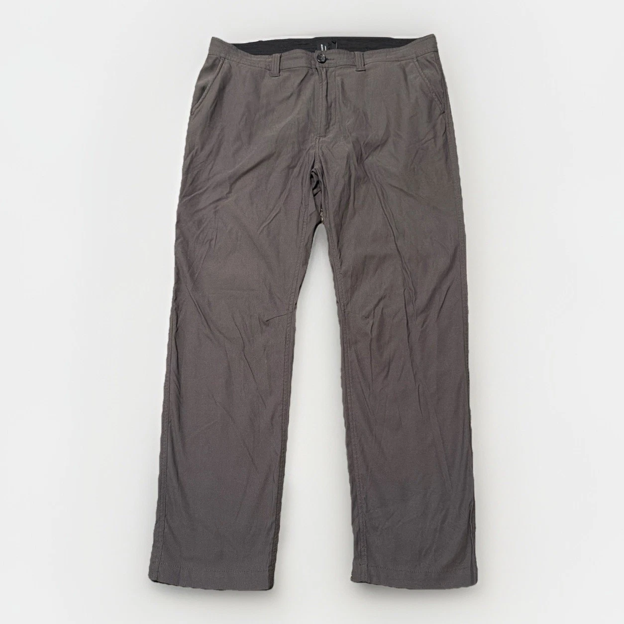 Prana Breathe Pants Mens 38x29.5 Slim Fit Stretch Nylon Outdoor Casual