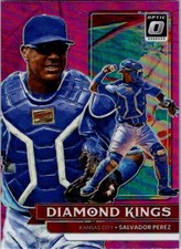 2022 Donruss Optic #9 Salvador Perez Pink Prizm