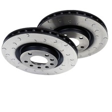 PER DODGE CHALLENGER CHARGER 6.4 SRT8 5.7 R/T DISCHI FRENO ANTERIORI SCANALATI 345mm