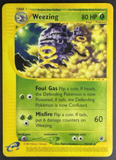 Weezing 70/165 Regular Rare - Expedition Base Set - Pokémon TCG - LP on eBay