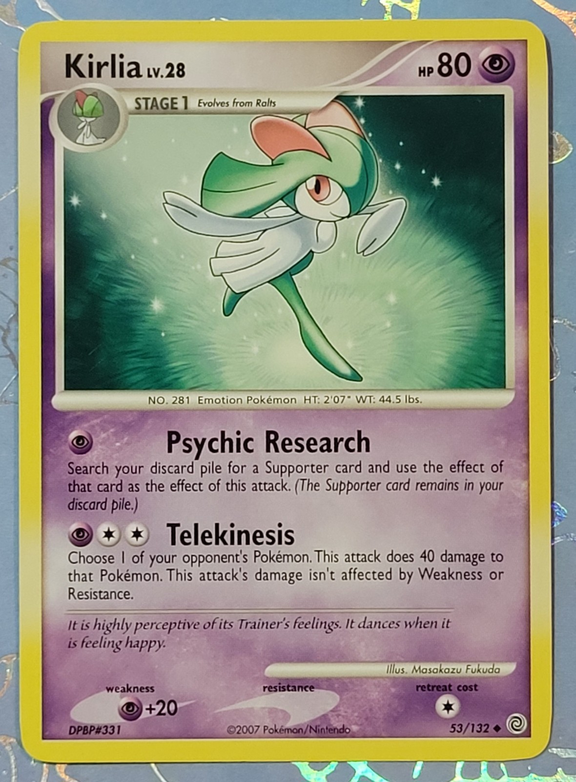  Kirlia 53/132 Secret Wonders Pokemon Card NM