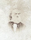 RARE! CIVIL WAR LINCOLN'S SECRETARY OF THE NAVY GIDEON WELLS 1863 CDV PHOTO