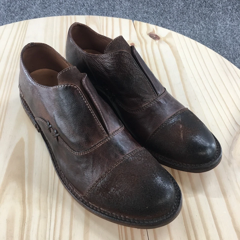 Bed Stu Shoes Womens 8.5 Rose Cobbler Loafers Brown Leather Slip On Casual Low - Image 3 of 4