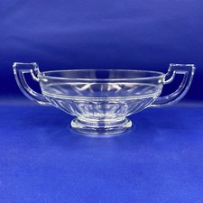 Coupe À Fruits Verlys À 2 Anses Verre Moulé Art Deco Andelys VSL Bel état