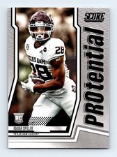 #P-IS 2022 Score PROtential PURPLE } Isaiah Spiller RC Texas A&M Aggies