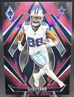 2024 Panini Phoenix CeeDee Lamb #21 Pink Fade 63/88 Cowboys