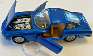 DIECAST MODEL CAR BY POLITOYS LAMBORGHINI 3500 SERIE M CATALOGUE N. 539