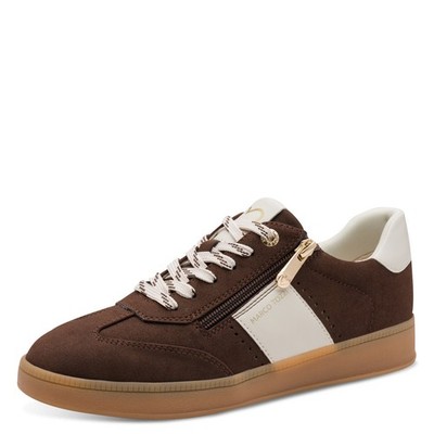 Marco Tozzi Damen Sneaker Sneakers Slipper Halbschuhe Schuhe braun beige 23736