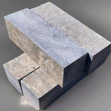 4 Pc set 4" X 1.25" X 1.25" Soapstone Carving Sculpture Blocks