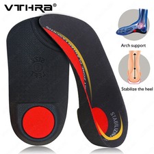 3/4 Flat Feet Insole Severe Orthotic Arch Support Insert Orthopedic Shoes Sole P