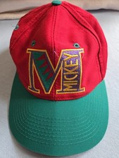 Vintage Disney Mickey Mouse Embroidered Baseball Cap Snapback Hat