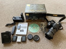 Nikon D3300 DSLR Camera Bundle + 18-55mm VR Lens + Lots Of Extras + Original Box