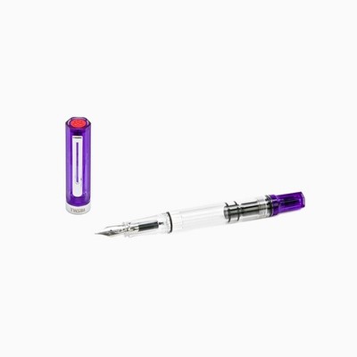TWSBI Eco Trans Purple Fountain Pen, Fine Nib, TW100087